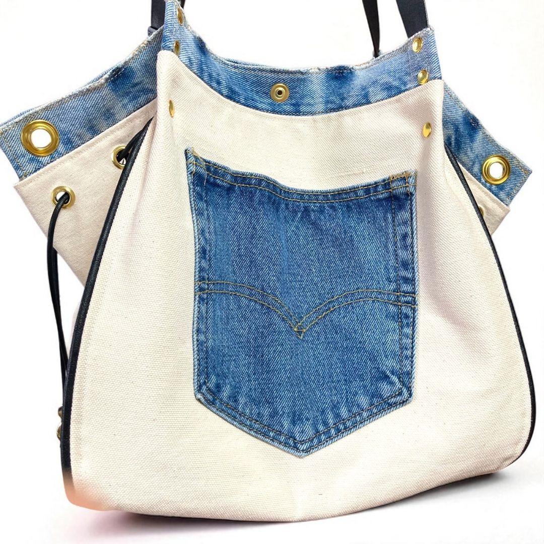 ラフスタイル BIGtotebag／canvas × canvas