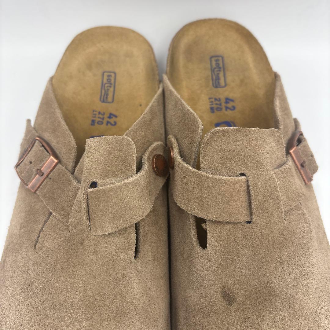 ビルケンシュトック ボストン サンダル【42】27cm ベージュ トープ