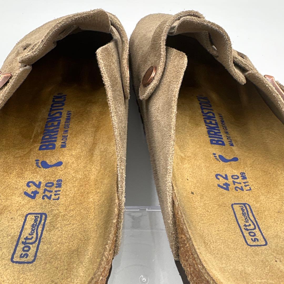 ビルケンシュトック ボストン サンダル【42】27cm ベージュ トープ