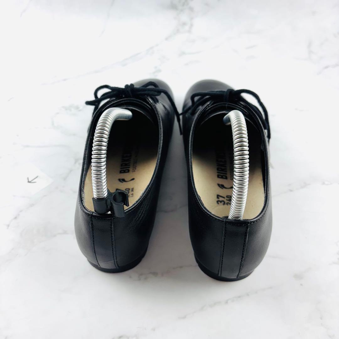 BIRKENSTOCK ソーンダース 革靴 本革 ブラック 黒 24.0