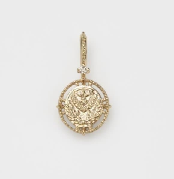 agete アガット◎ K10 モチーフチャーム