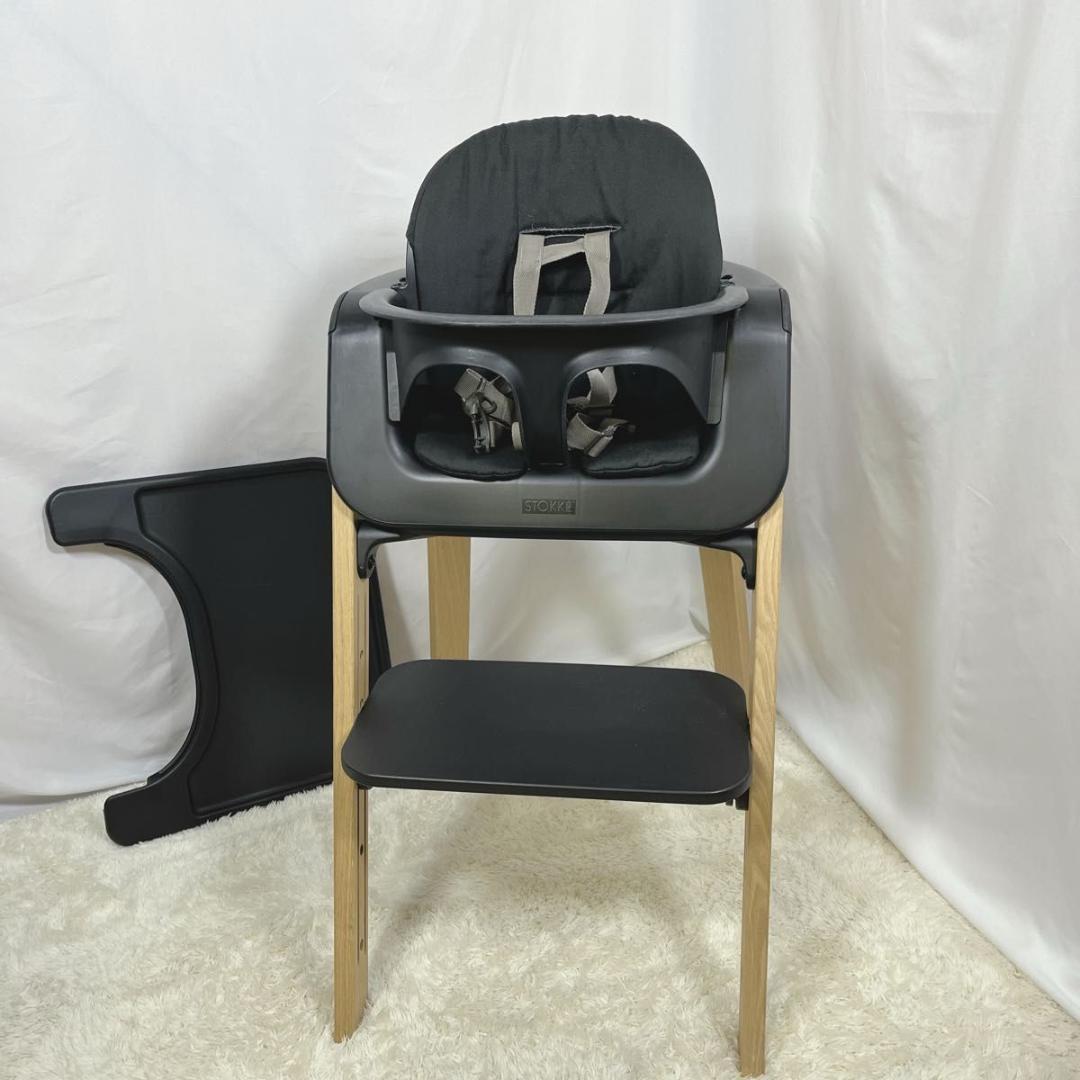 ☆人気☆ ストッケ ステップスチェア STOKKE Steps Chair 黒