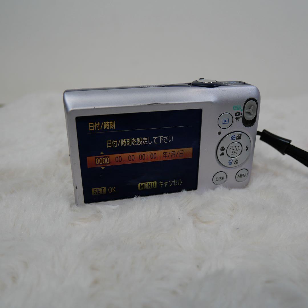 Canonキャノン　IXY200f silverコンパクトデジタルカメラ