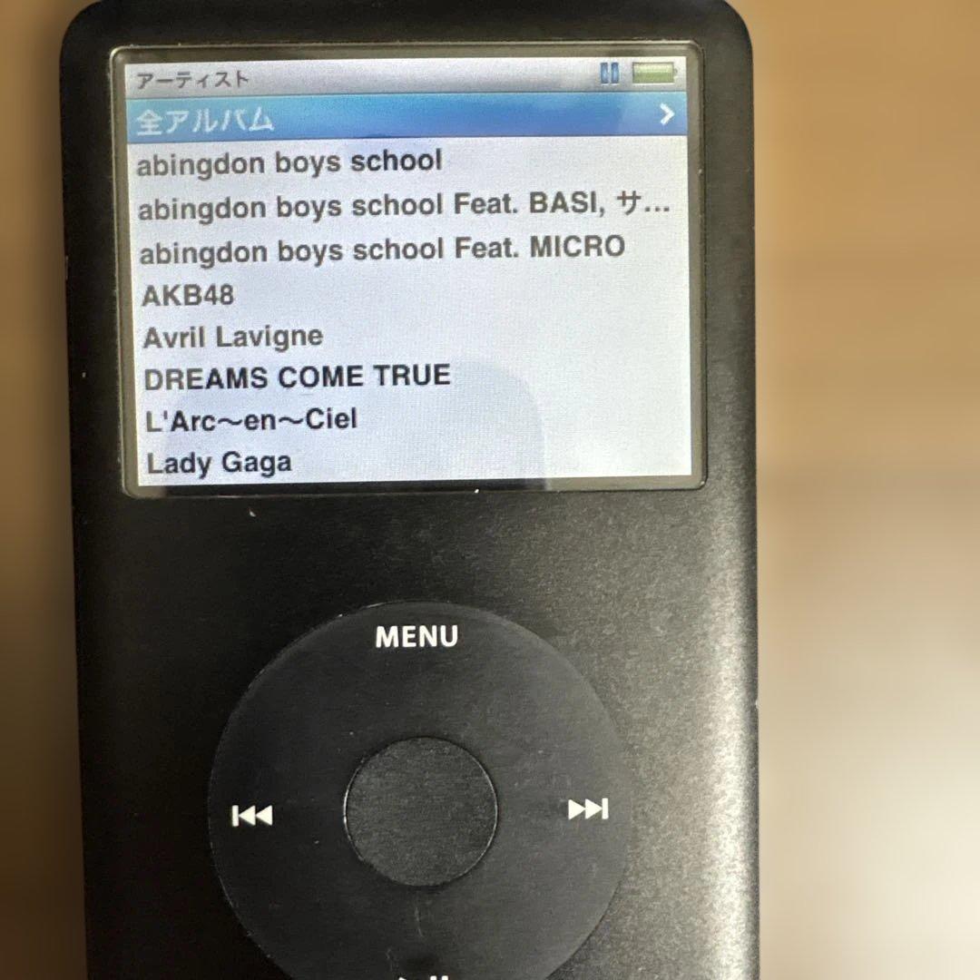 iPod Classic 80GB MB147J/A ブラック 第6世代