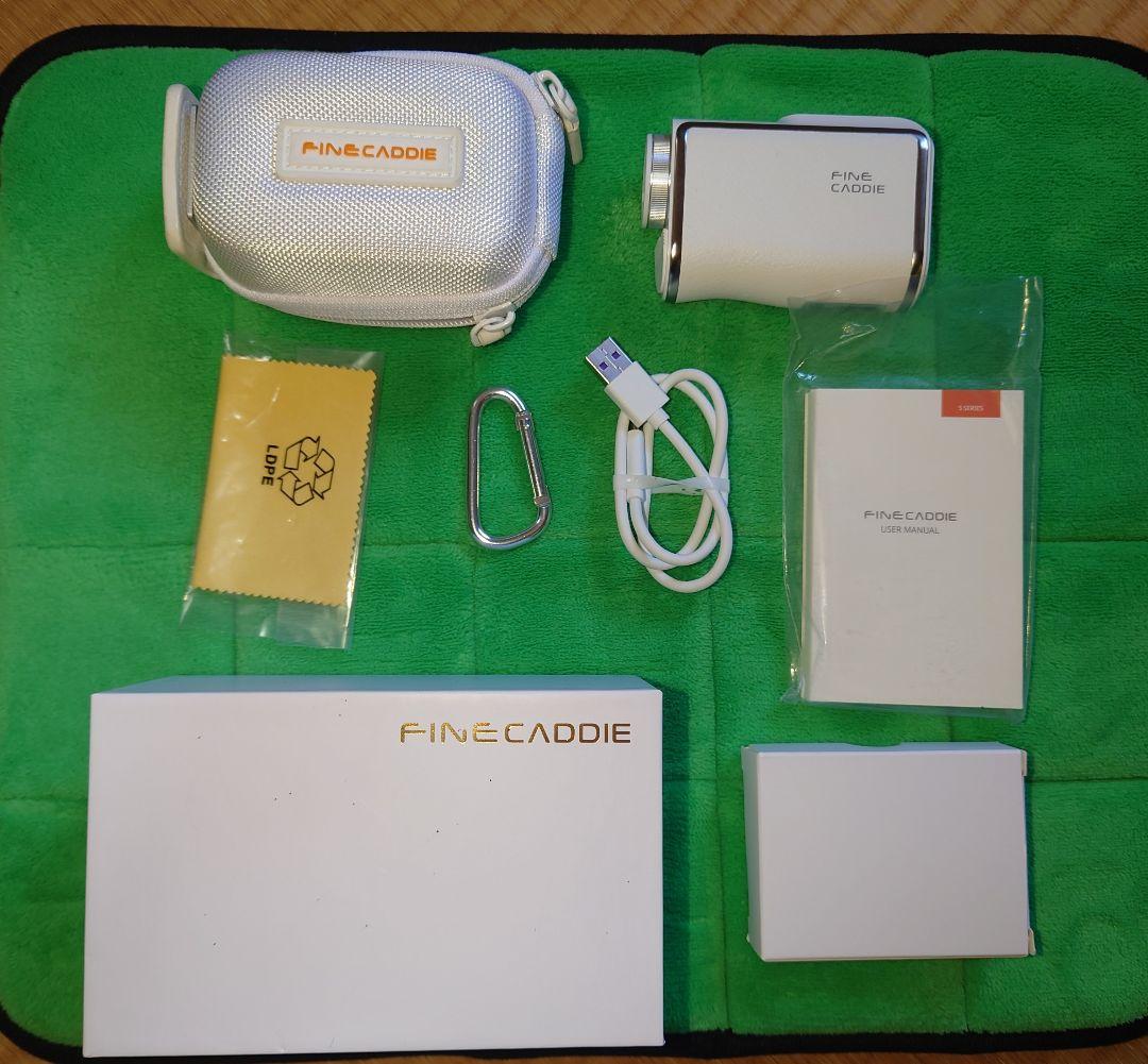 FINECADIE J5 mini ゴルフ用距離計 ホワイト 美品