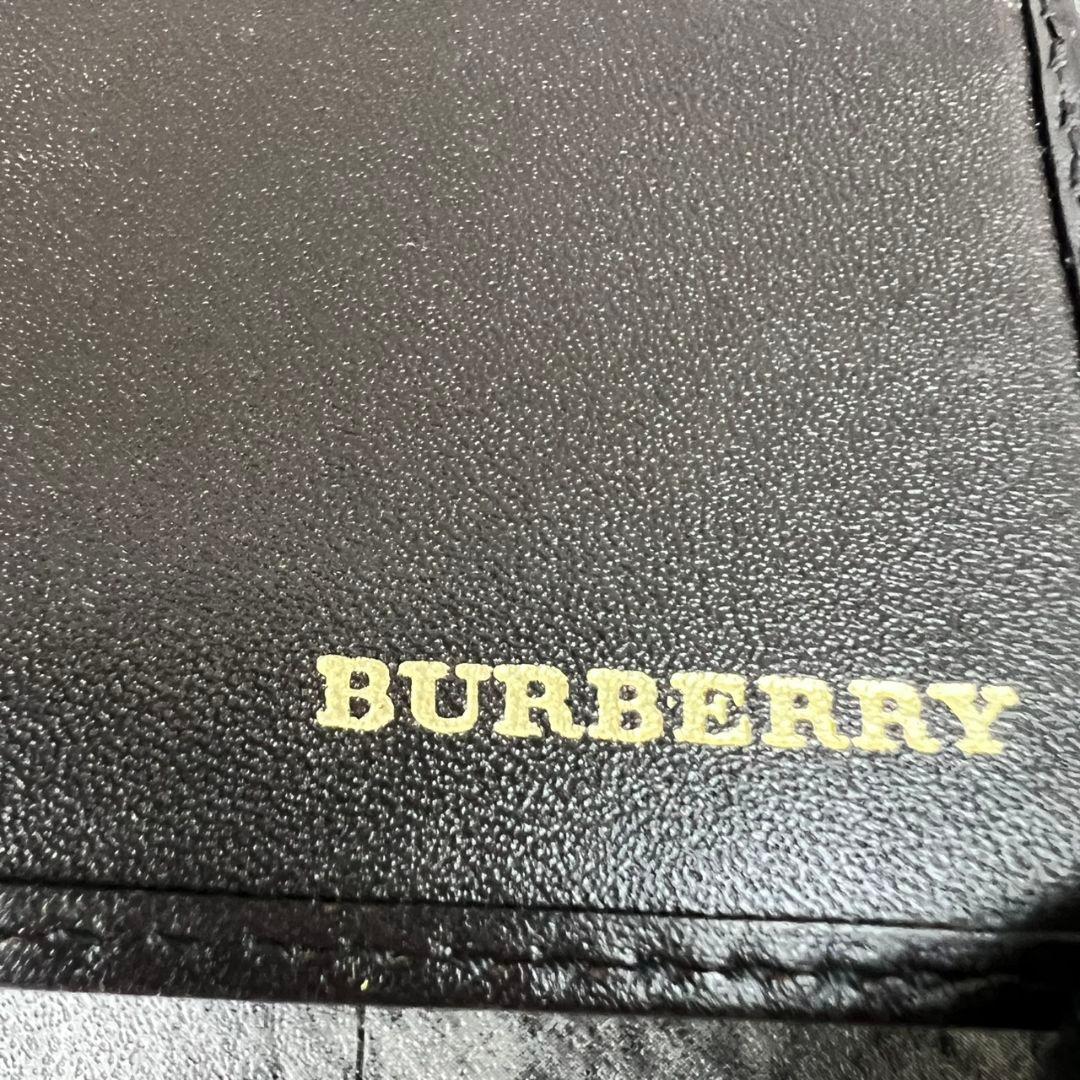 BURBERRY ノバチェック ホースロゴ 長財布
