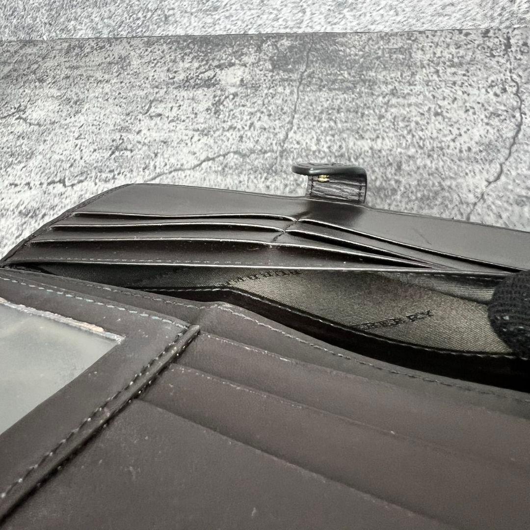 BURBERRY ノバチェック ホースロゴ 長財布