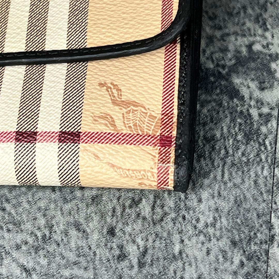 BURBERRY ノバチェック ホースロゴ 長財布
