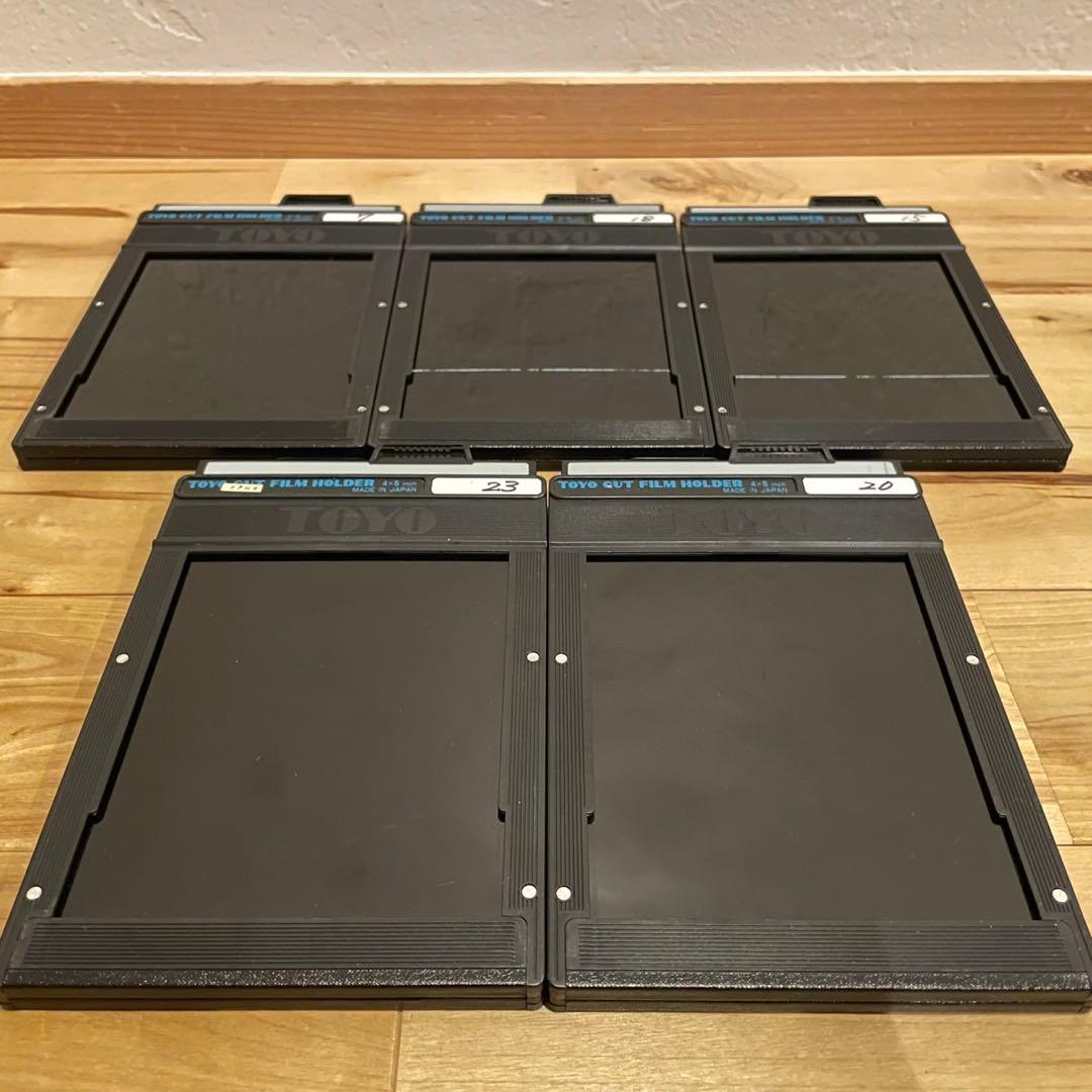 5枚セット‼️TOYO フィルムホルダー 4×5 大判カメラ用