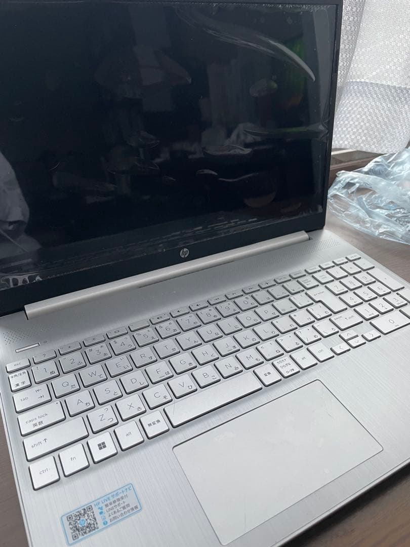 HP ノートPC シルバー 日本語配列