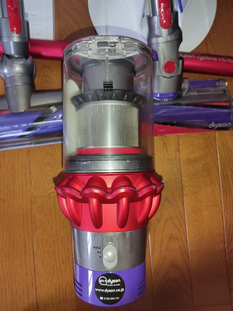 ダイソンコードレス掃除機V10-SV12+専用ドック