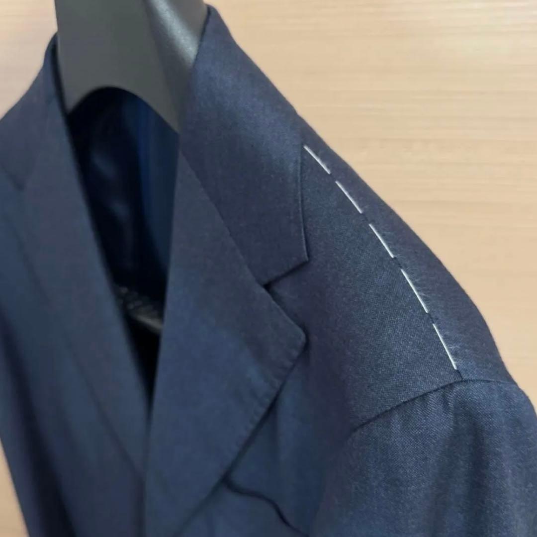 【極美品未使用】ブリッラペルイルグストスーツ インディゴ ゼニア トロフェオ46