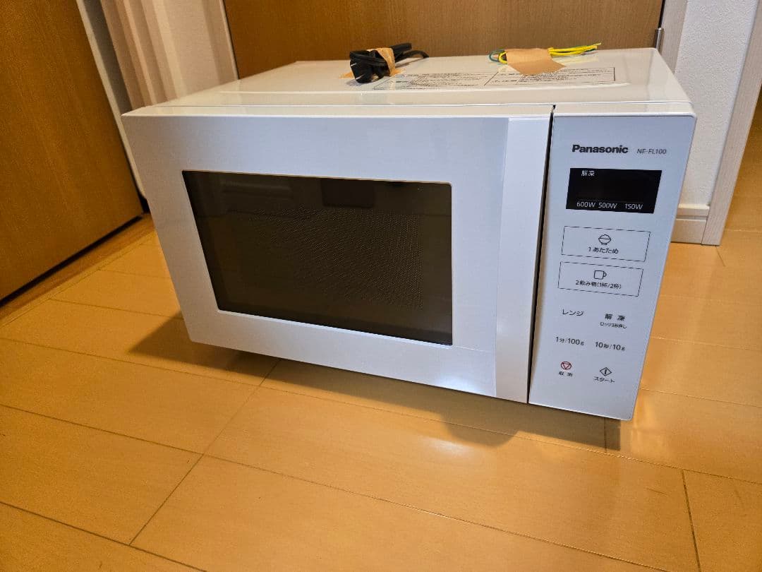 Panasonic NE-FL100-W 単機能電子レンジ　2022年製