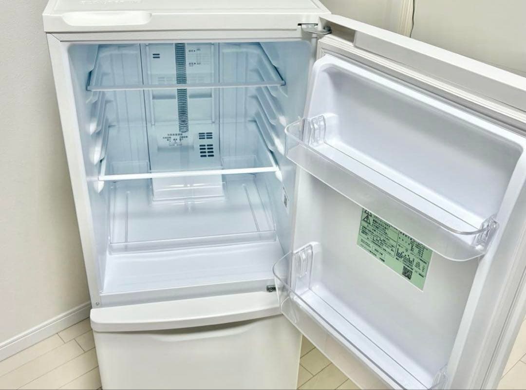 【中古】パナソニック NR-B14BW-W 冷凍冷蔵庫 2018年製