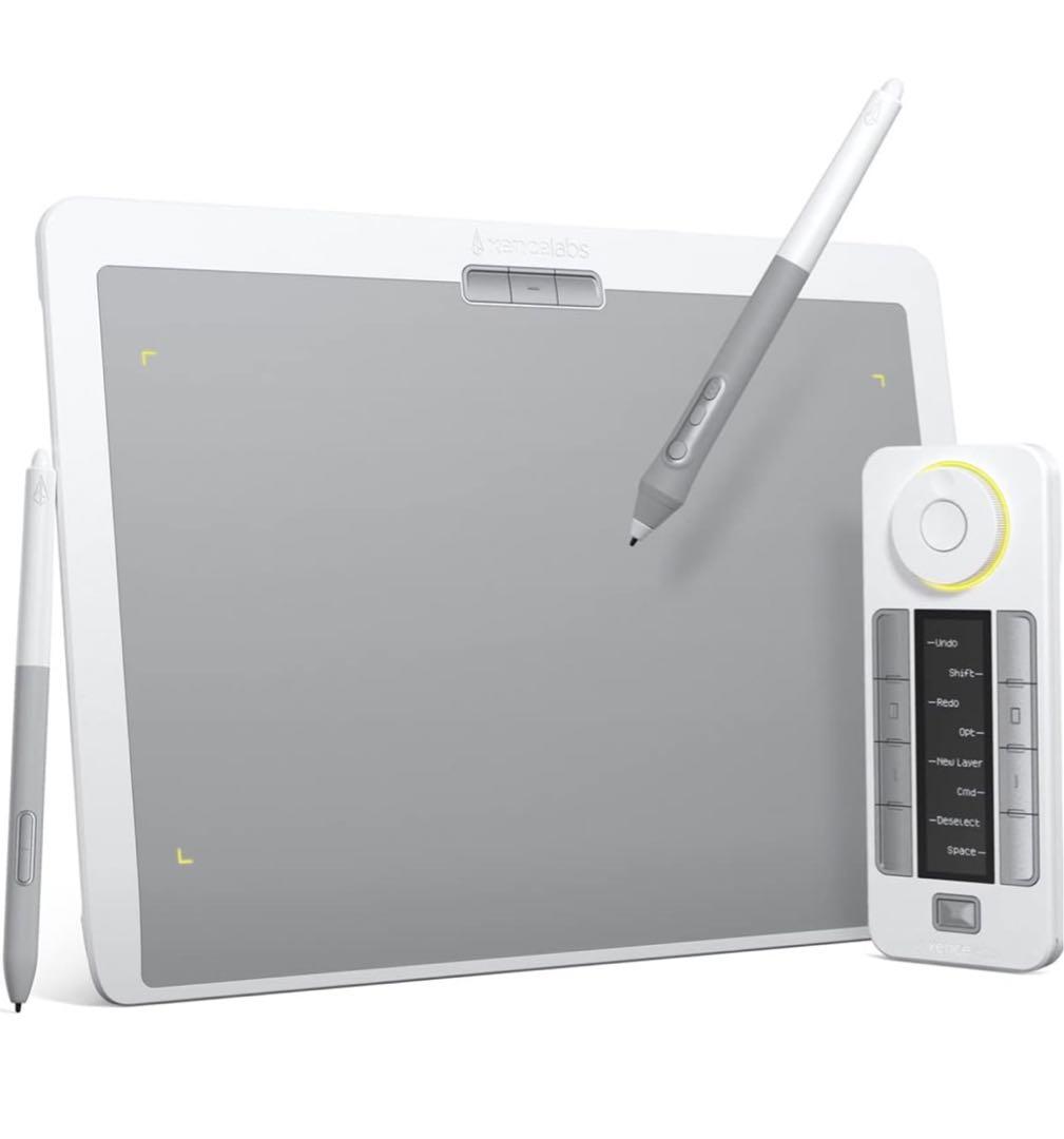 【サブデバイス付】XENCELABS ペンタブレット Medium 板タブ