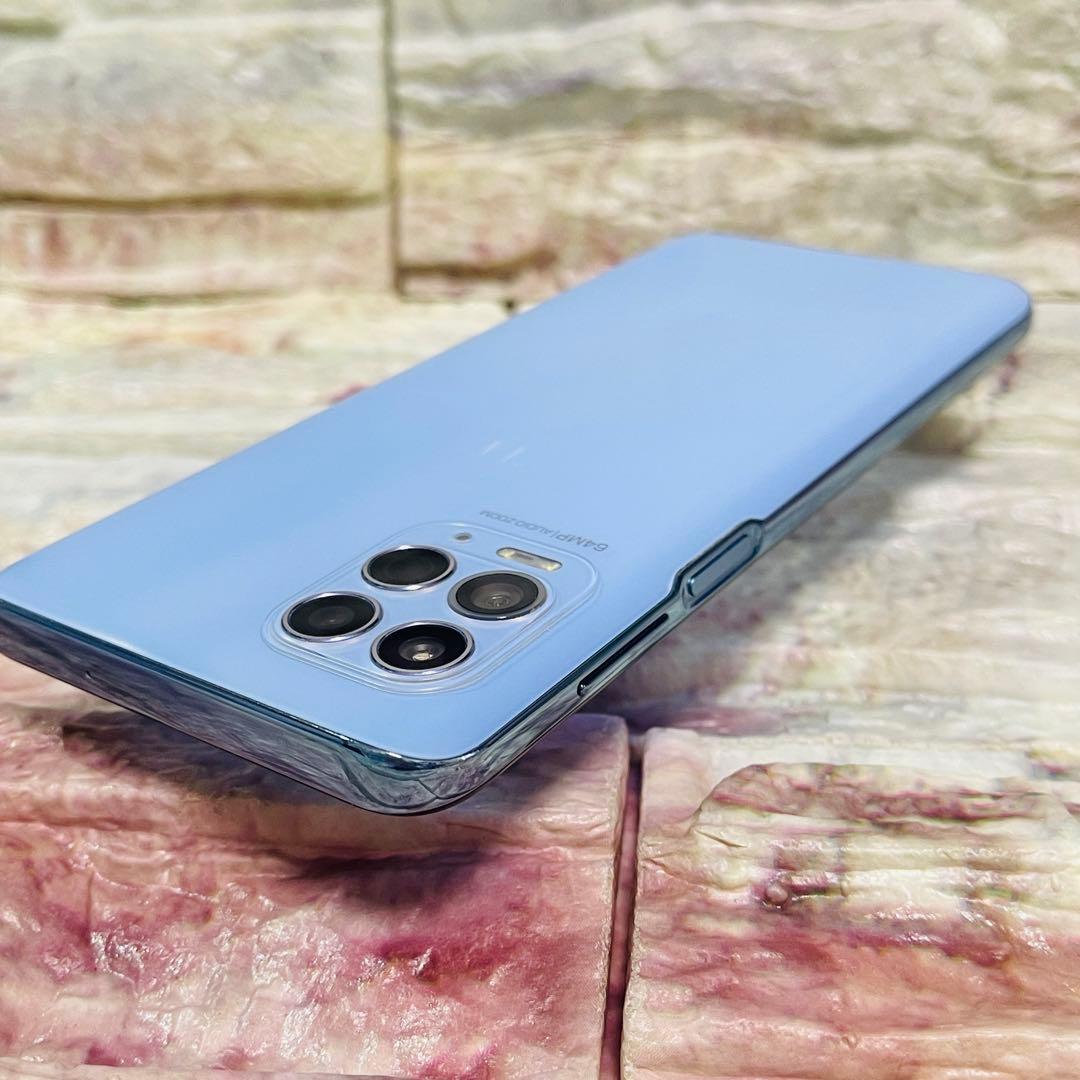 SIMフリー Motorola g100 128GB イリディセントスカイ