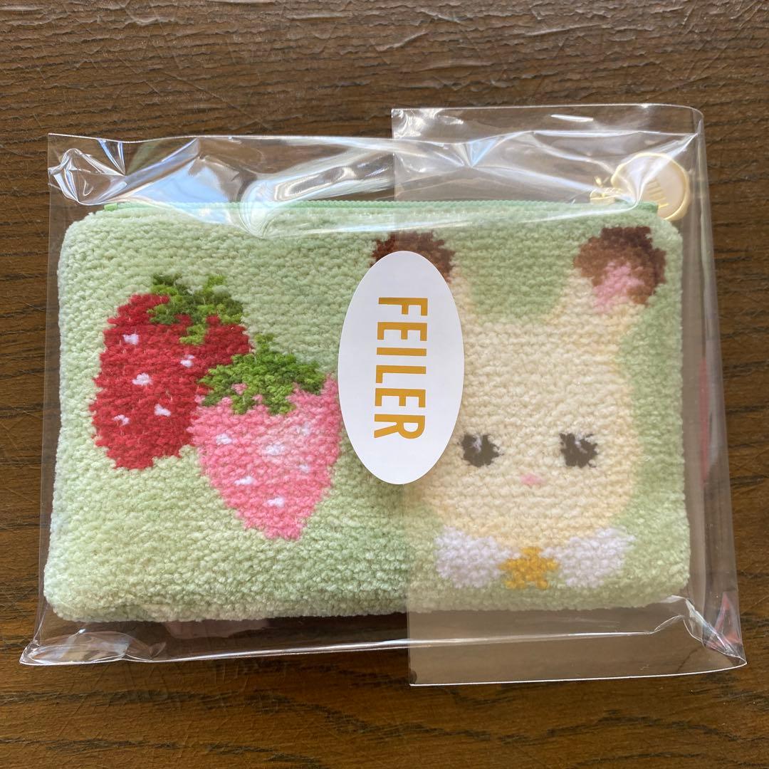 フェイラー FEILER シルバニアファミリー ミニポーチ ハンカチ 新品未開封