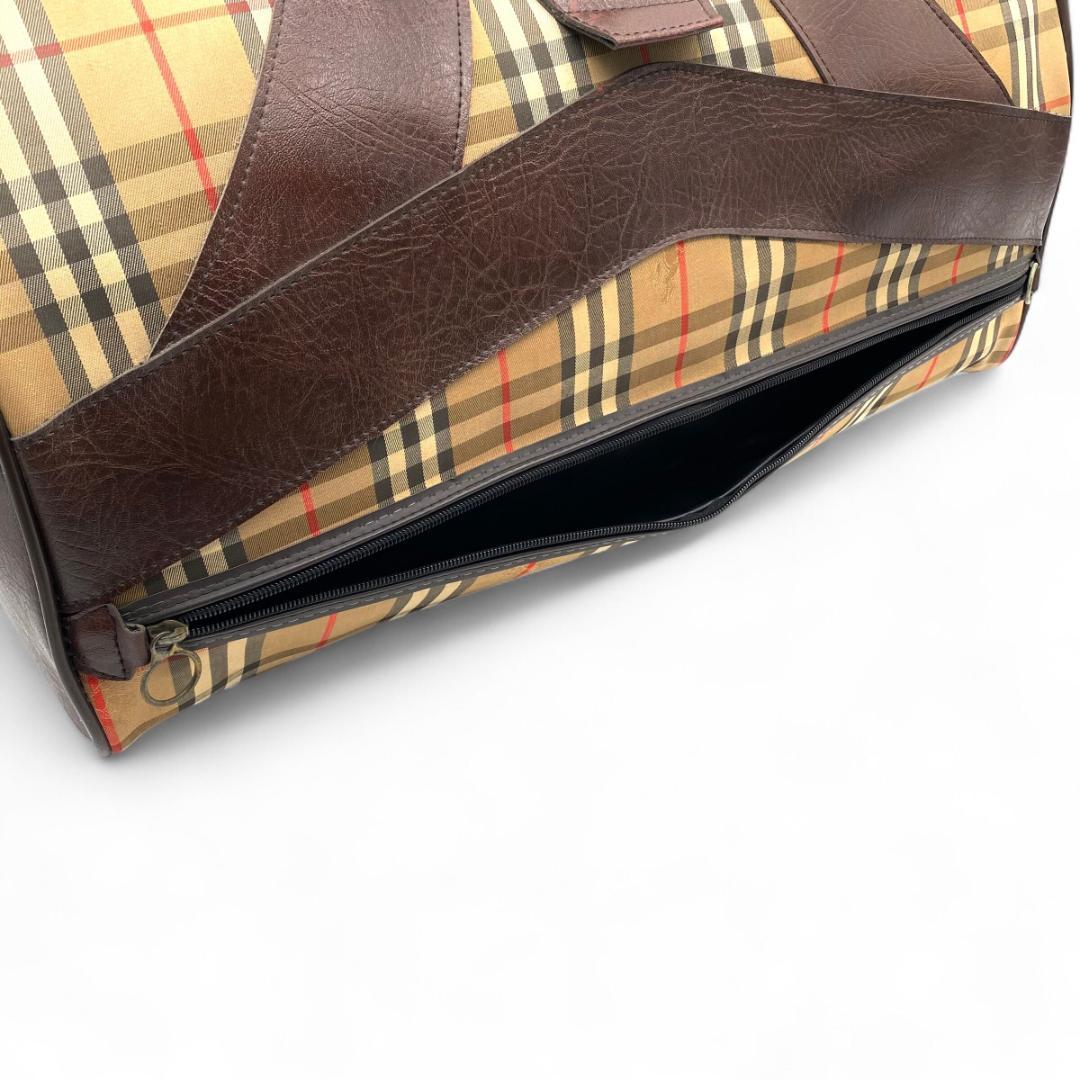 Burberrys ヴィンテージ バーバリーズ ボストンバッグ ノバチェック柄