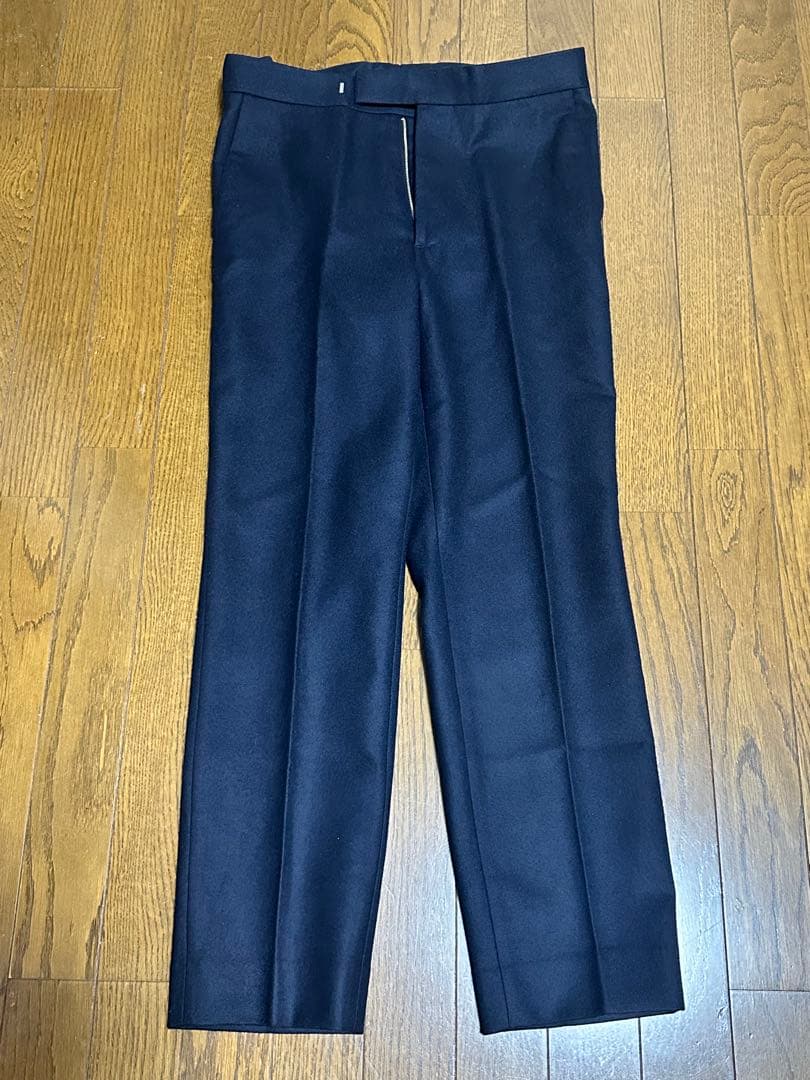 オーラリー　ライトメルトンパンツ　ネイビー　サイズ3