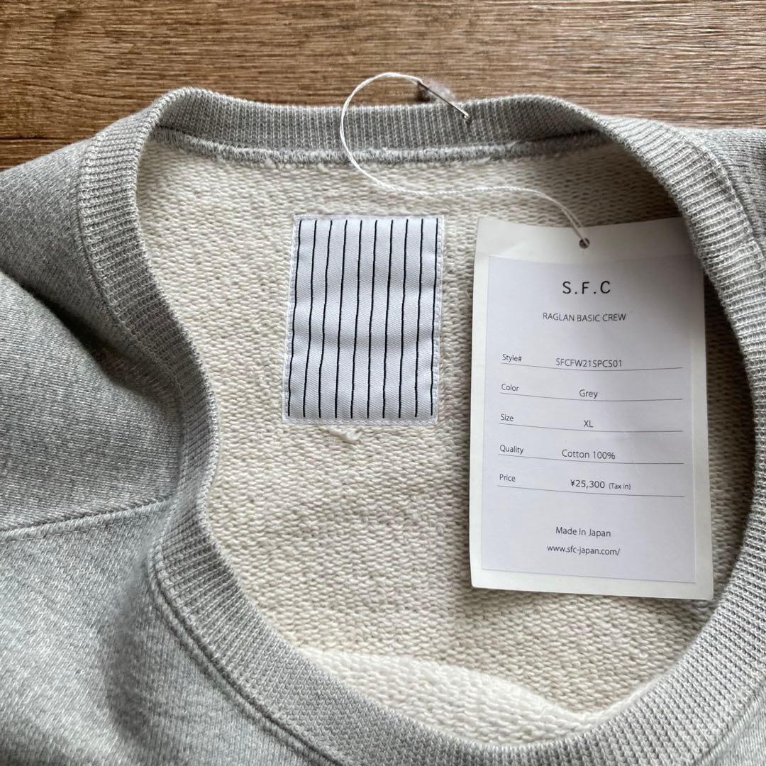 S.F.C Stripes For Creative ラグランベーシッククルー