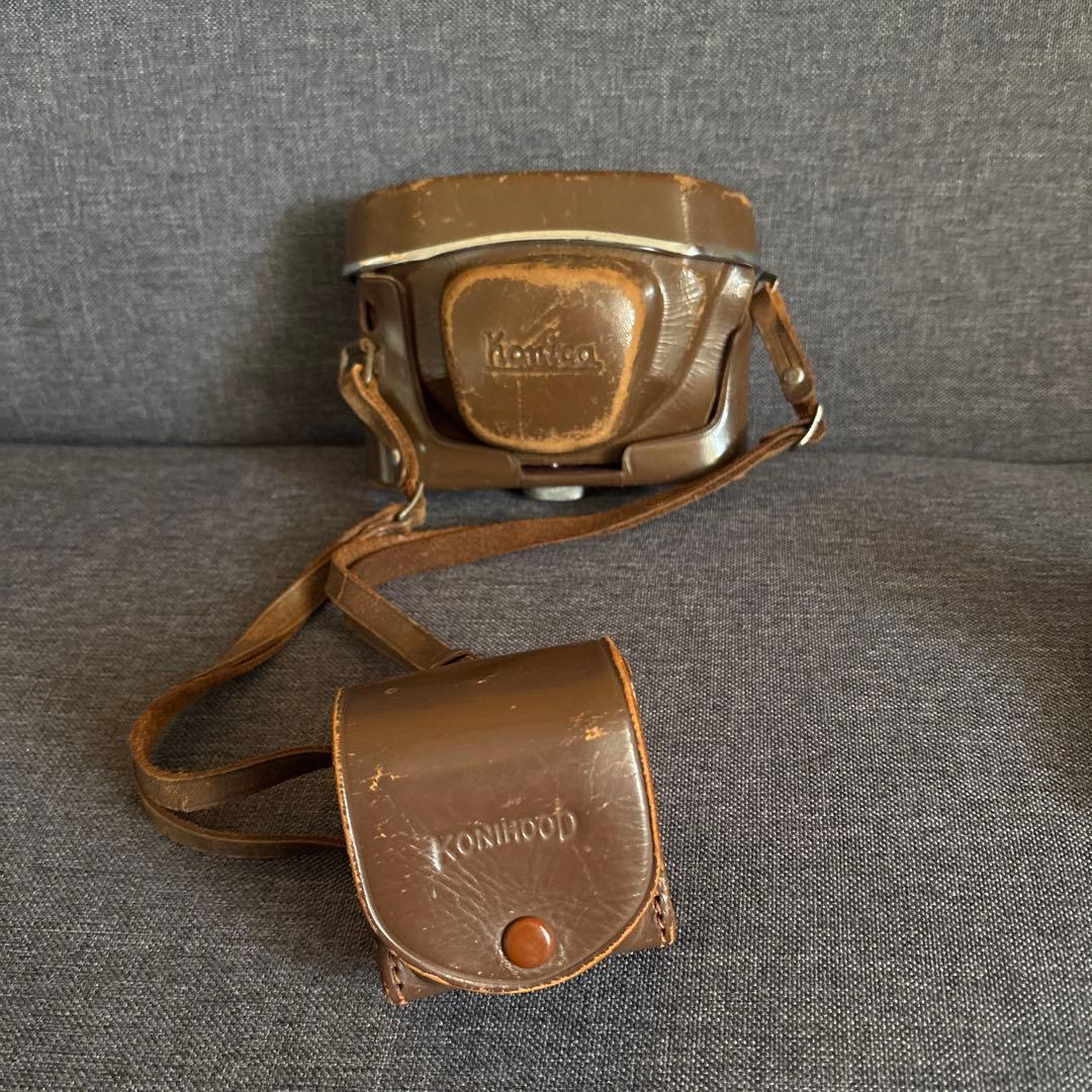 Konica IIIM 411468 カメラ(ジャンク) ケース付き