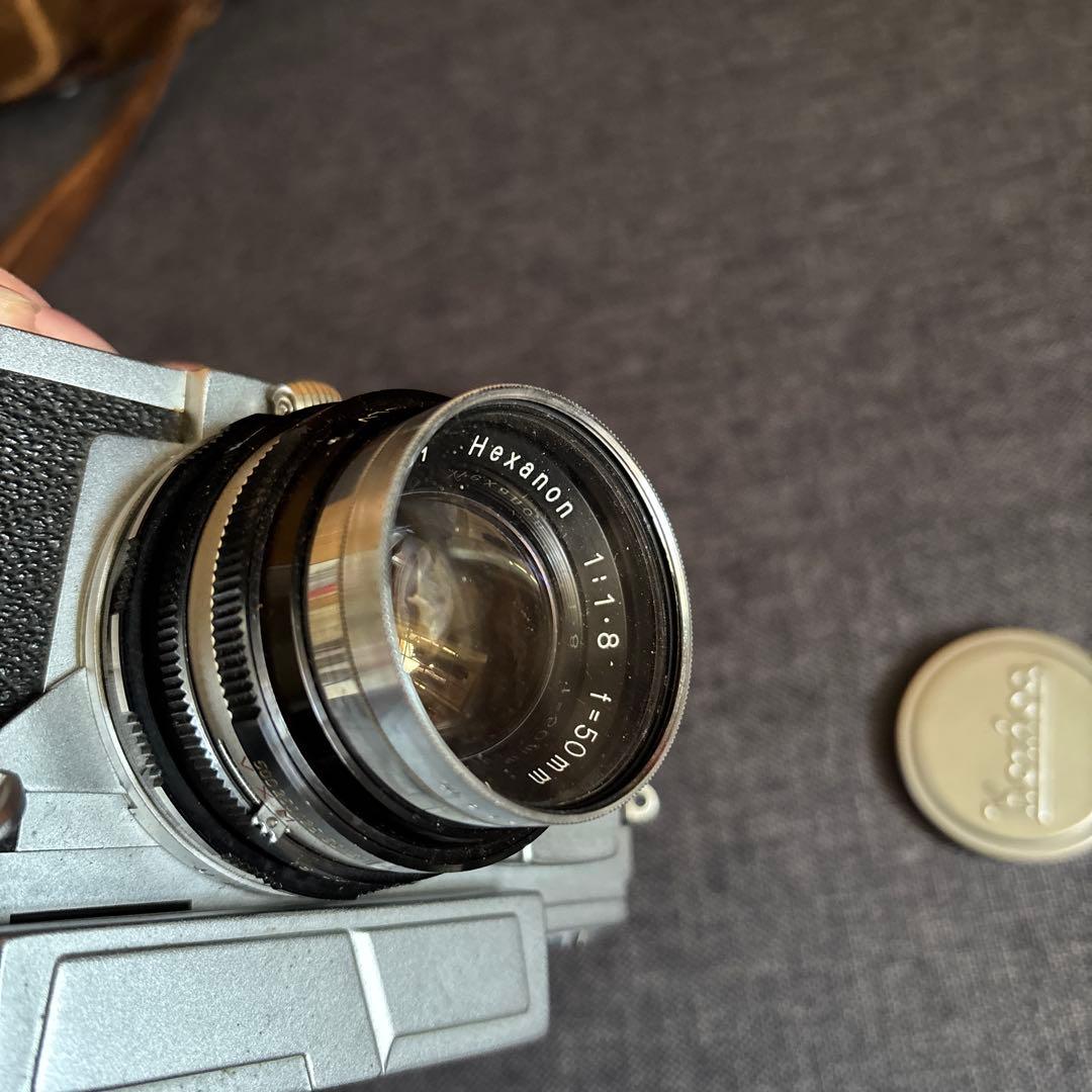 Konica IIIM 411468 カメラ(ジャンク) ケース付き