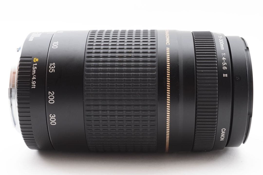 望遠レンズ/付属品付き/CANON EF 75-300㎜ F4-5.6 II