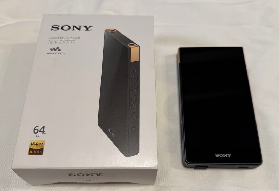 SONY NW-ZX707 64GB ハイレゾオーディオプレーヤー
