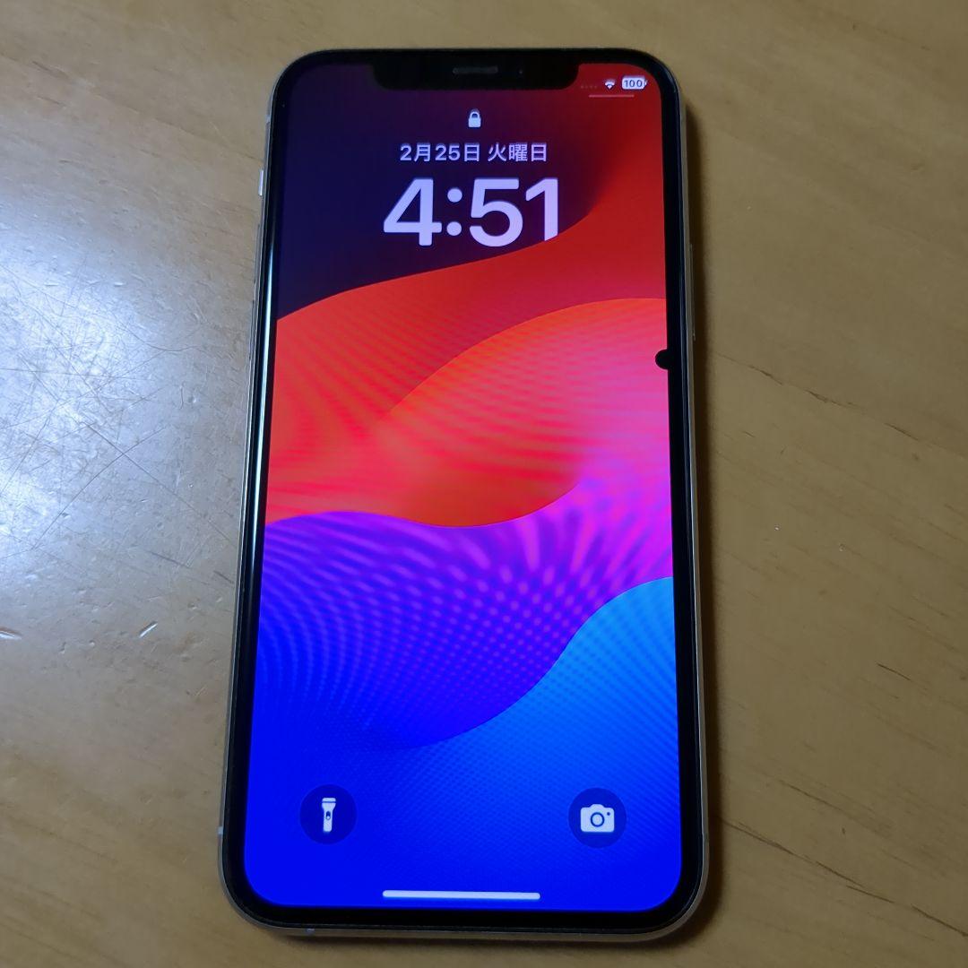 Apple iPhone 11 Pro 256GB シルバー 本体 ドット欠け有