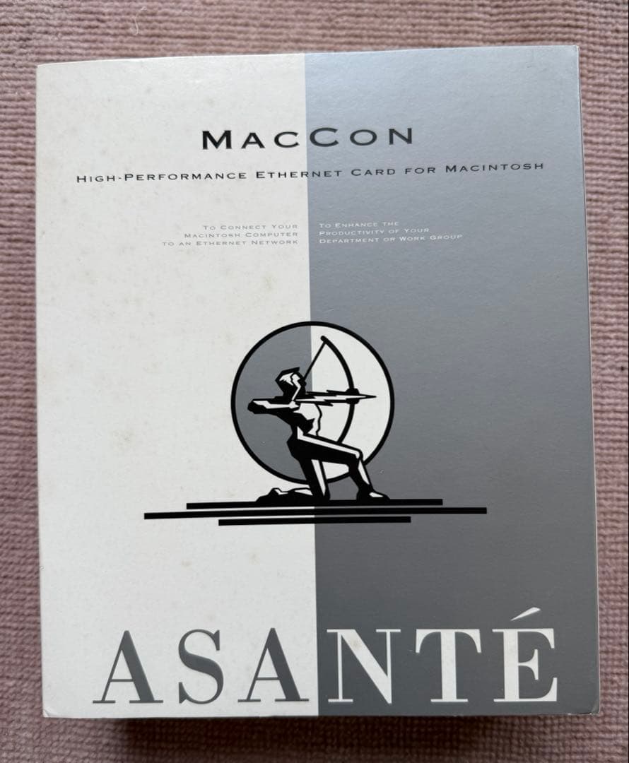 Macデスクトップ MACCON ETHERNET CARD FOR MACINTOSH