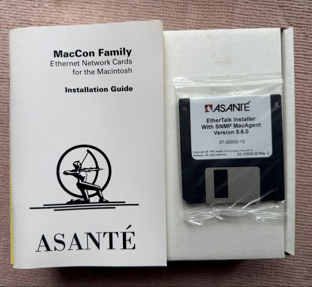 Macデスクトップ MACCON ETHERNET CARD FOR MACINTOSH