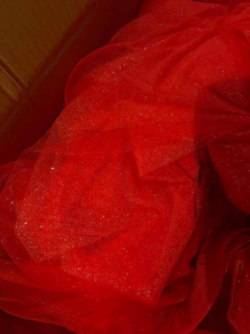 【引っ越しで2月末廃棄予定】verawang キャサリン風ドレス　カラードレス赤