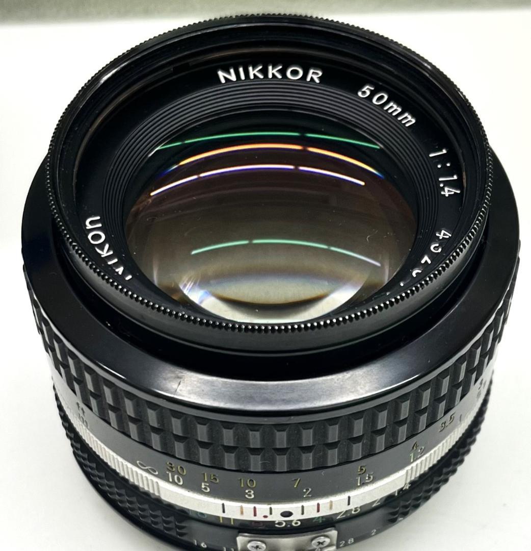 Nikon FE ブラックボディ NIKKOR 50mm 1:1.4 現状品