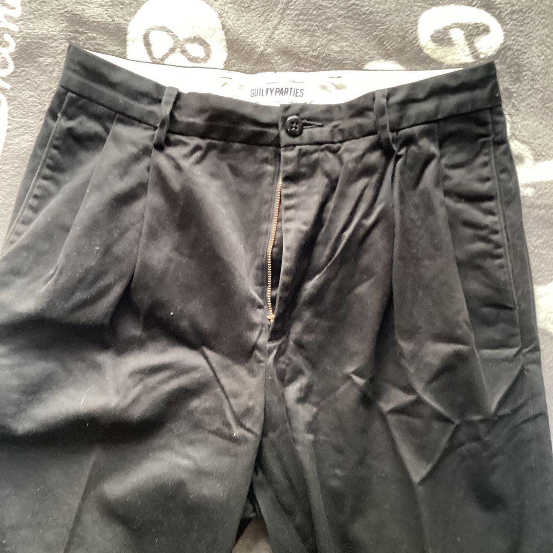 ワコマリア　pleated トラウザー　サイズM