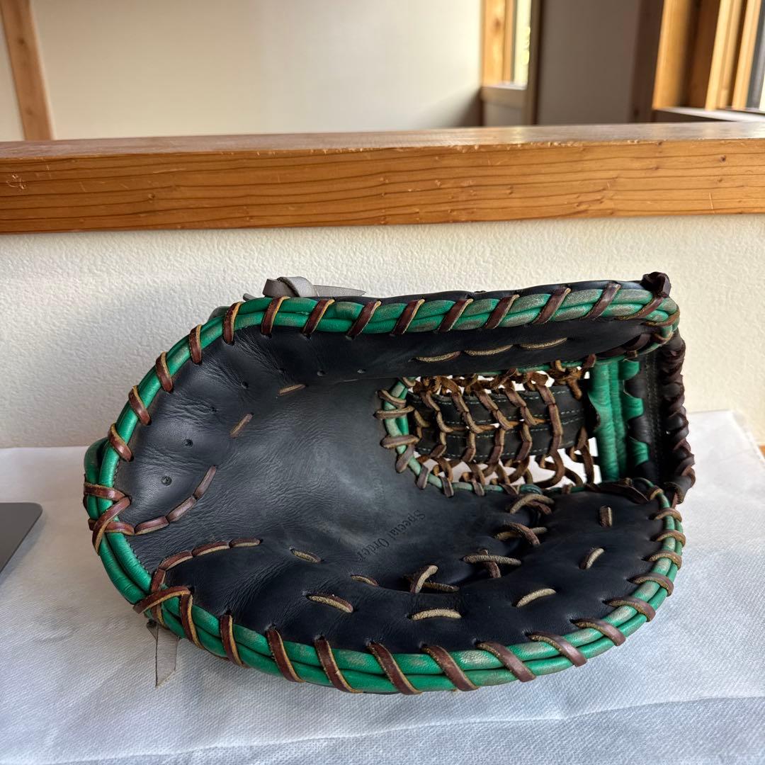 久保田スラッガー　ファーストミット　軟式オーダー　used