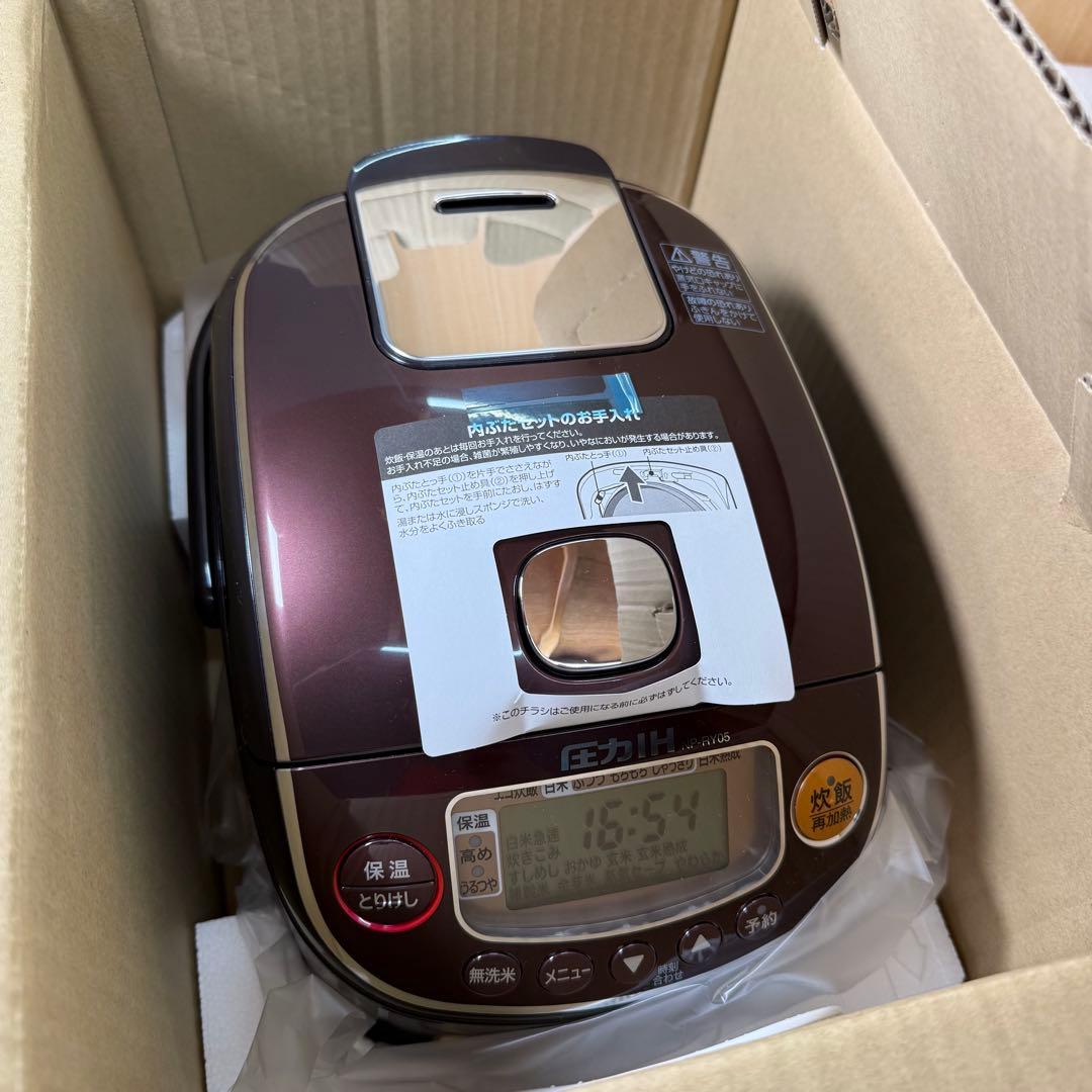 新品未使用　象印 NP-RY05-TD 圧力IH炊飯　炊飯器