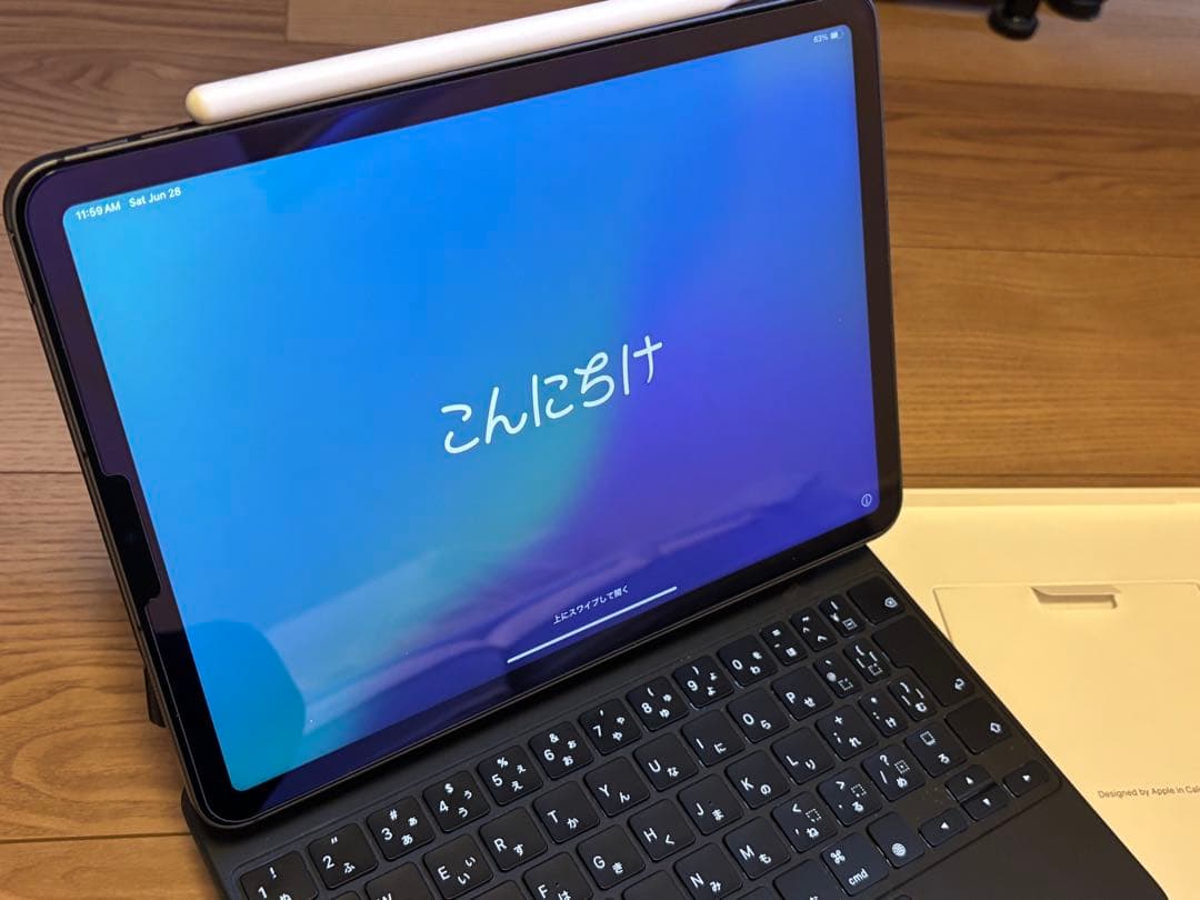 iPad Air 第5世代 64GB 本体+Applepencil2+キ-ボ-ド