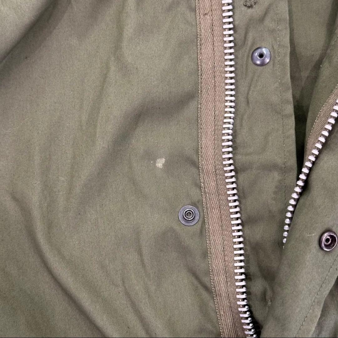 実物 新品 70s M-65 フィッシュテール フィールドパーカー アルミXS