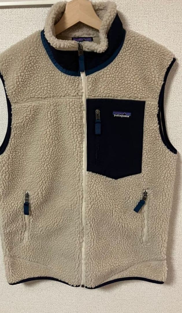 NAOTO patagonia レトロXベスト M /カラー ナチュラル
