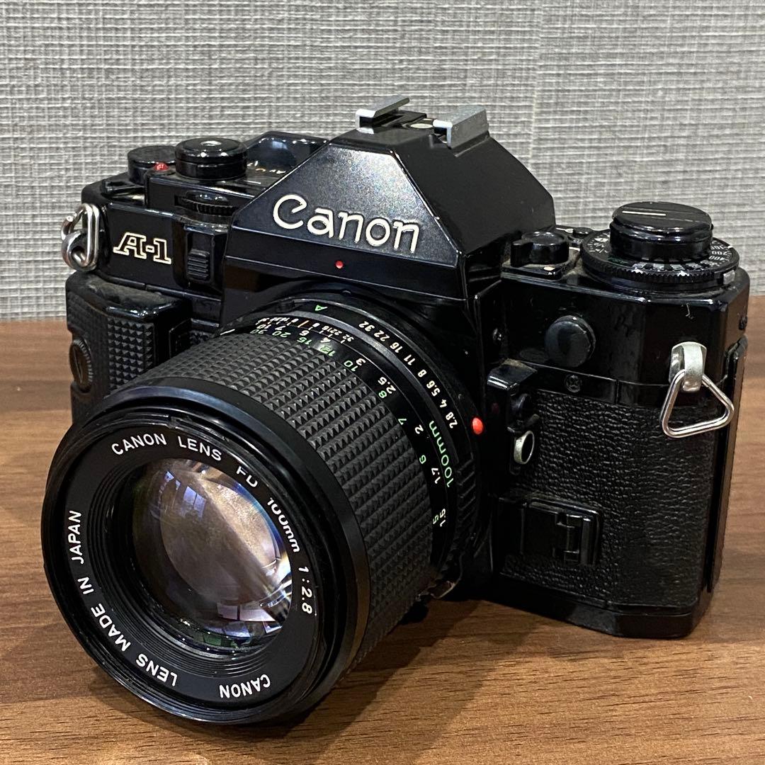 【CANON】キャノン　Ａ-1 一眼レフフィルムカメラ
