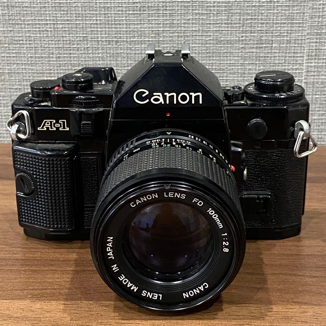【CANON】キャノン　Ａ-1 一眼レフフィルムカメラ