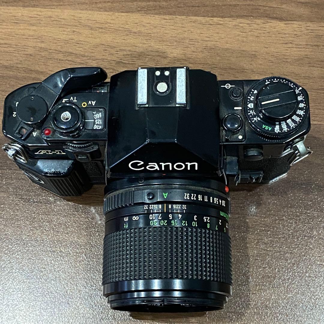 【CANON】キャノン　Ａ-1 一眼レフフィルムカメラ