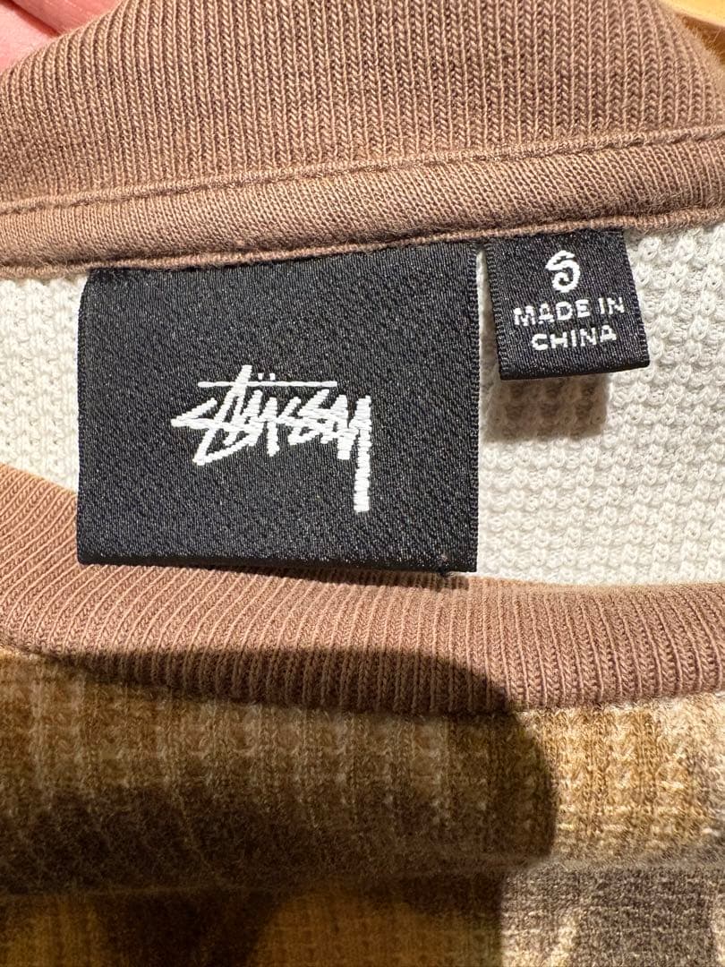 イ*ル様 Stussy ステューシー サーマル カモ 迷彩