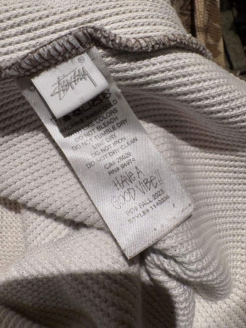 イ*ル様 Stussy ステューシー サーマル カモ 迷彩