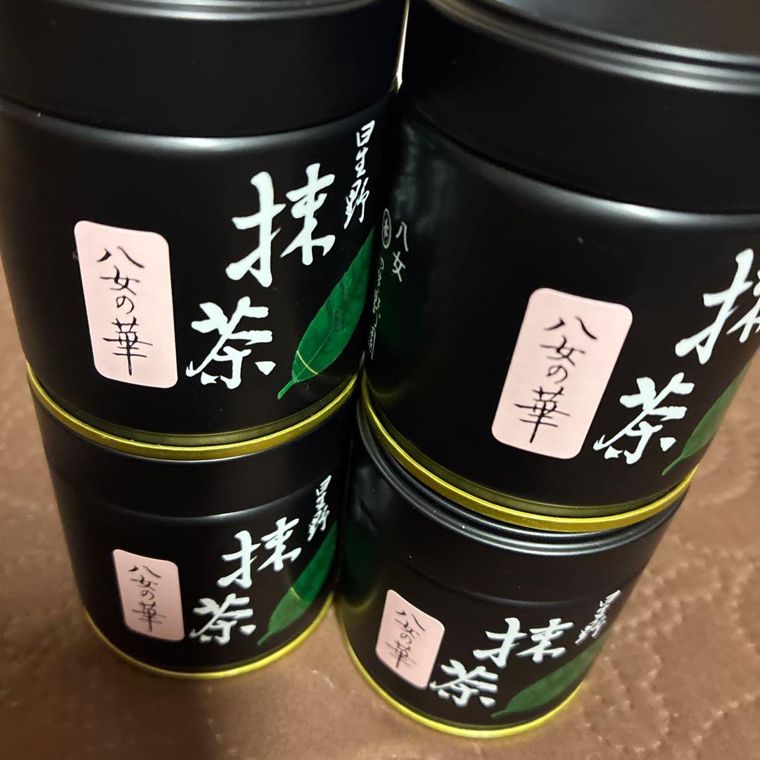 八女の華　抹茶 4缶セット 40g