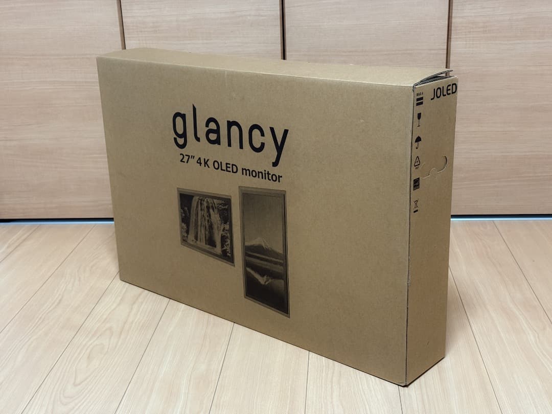 【新品同様】27”OLED 4Kモニター glancy【超高画質】