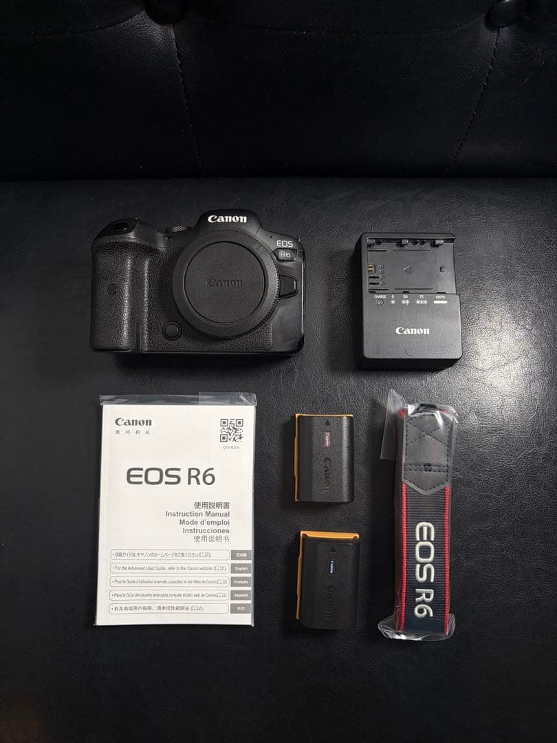 Canon EOS R6 本体 + バッテリー2個