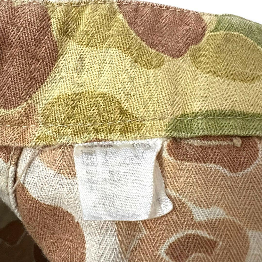 Pherrows ダックハンター カモ ベイカー ファティーグ パンツ 34