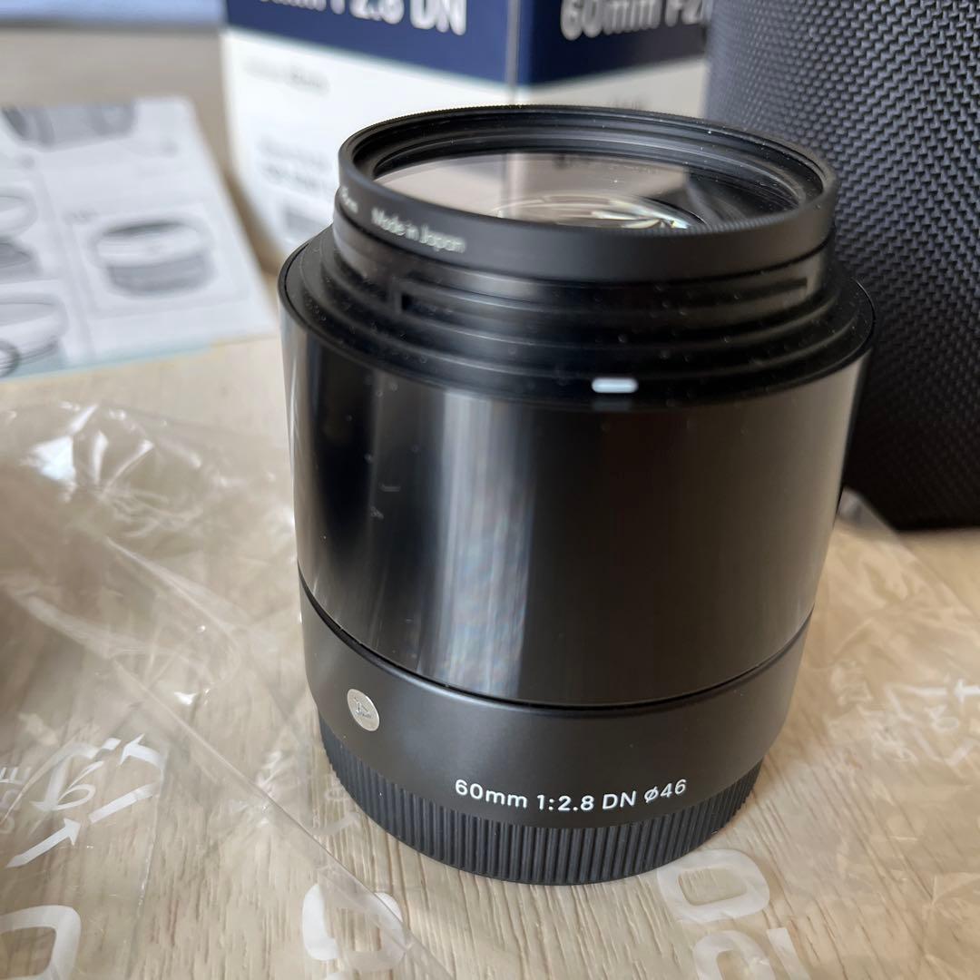 ゆーな　SIGMA 60mm F2.8 DN レンズ
