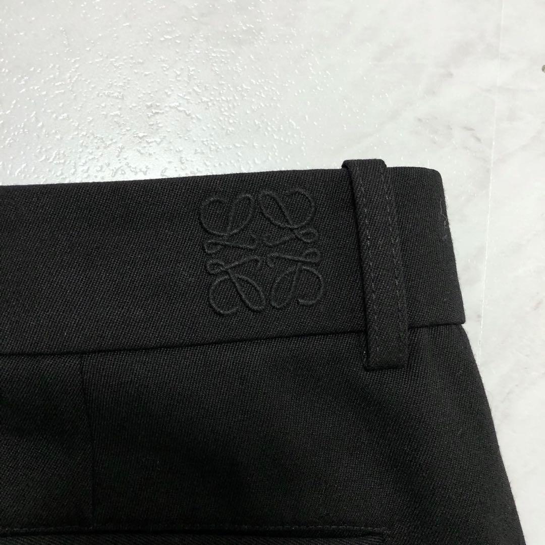 【現行 極美品】 LOEWE ワイド トラウザーズ カーゴパンツ ブラック 46